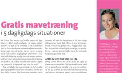 Gratis mavetræning i 5 dagligdags situationer