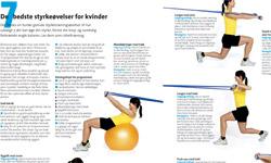 De 7 bedste styrkeøvelser for kvinder