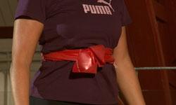 Paraplyen - åndedrætsøvelse med elastik