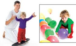 Har du tumlet med dit barn i dag? - øvelser for de helt små