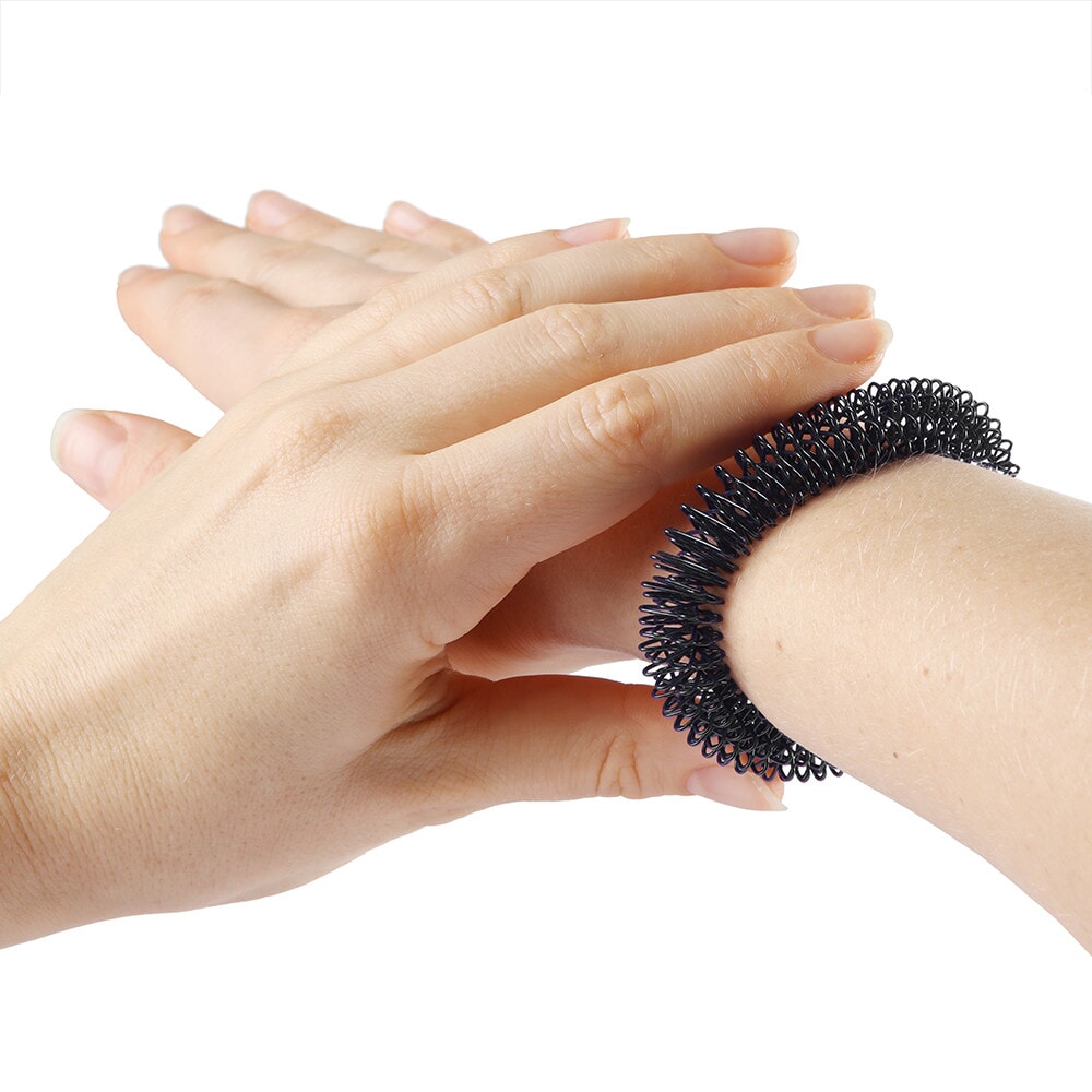 Akupressur armbånd (Sort)