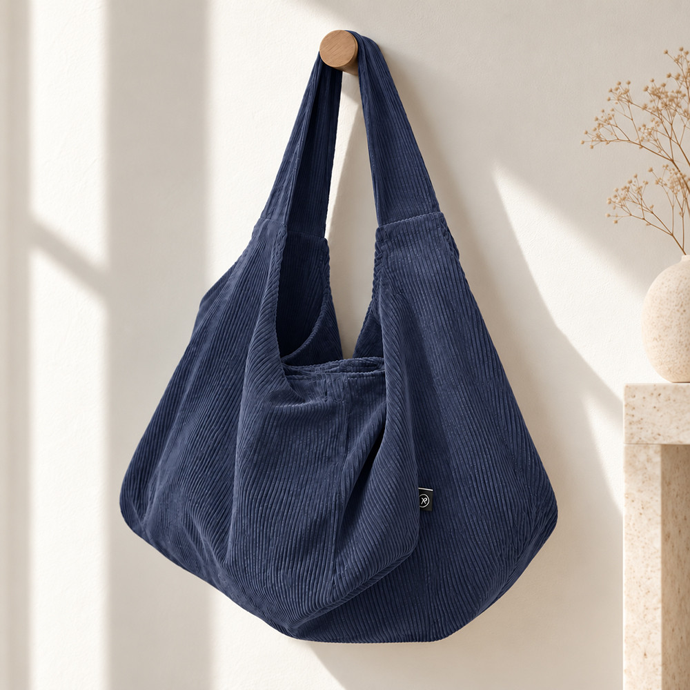 Yoga Big Bag - Stor yogataske i fløjl