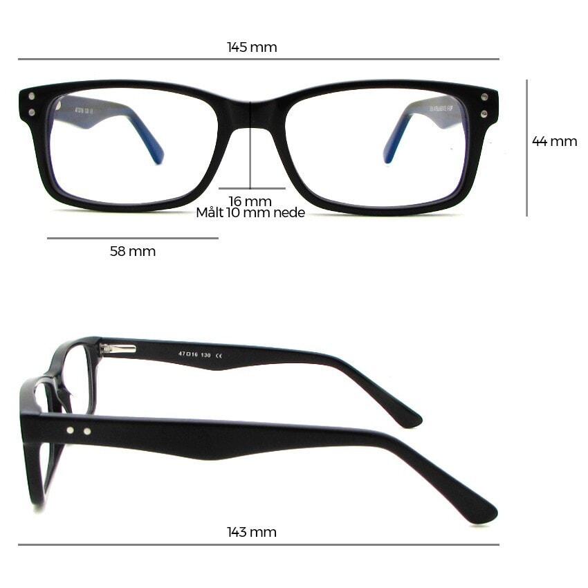 Dag-/Skærmbrille (Voksne - 75%)