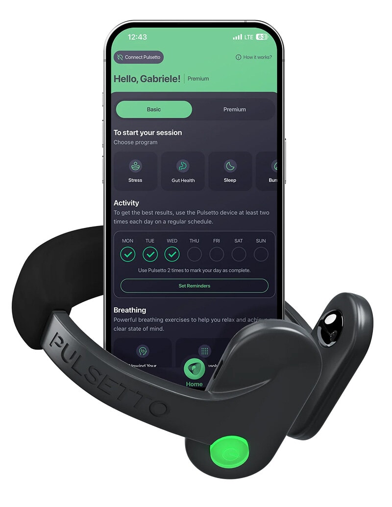 Pulsetto Lite, Vagusnerve stimulering