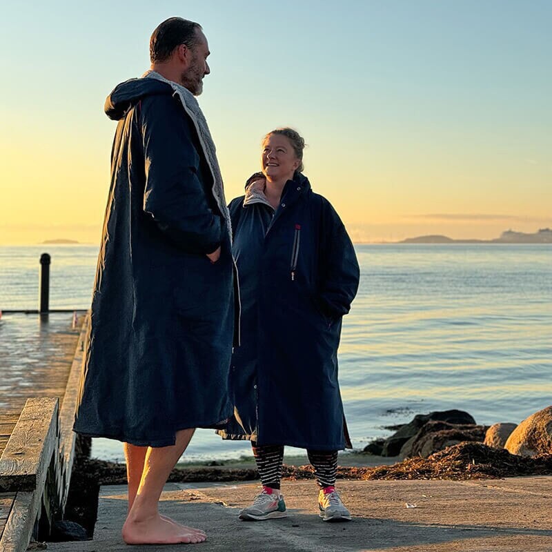 Vinterbadekåbe /-jakke