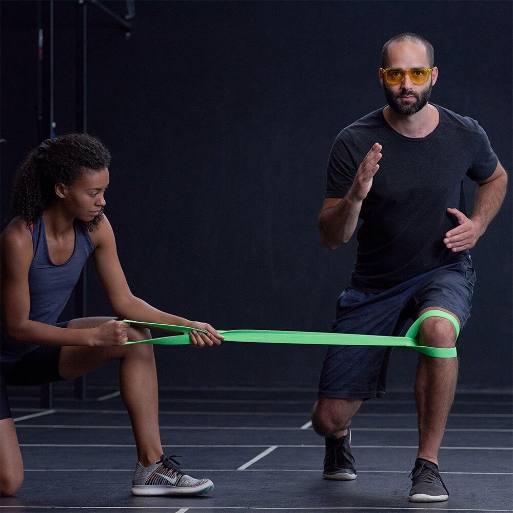 Farvet brille til Neuroatletisk træning
