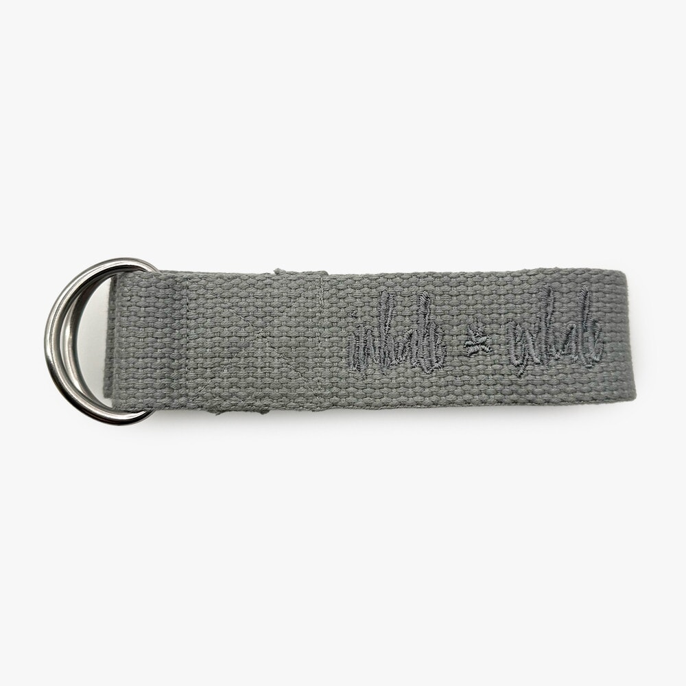 Asana yogabælte i bomuld med d-ring metalspænde