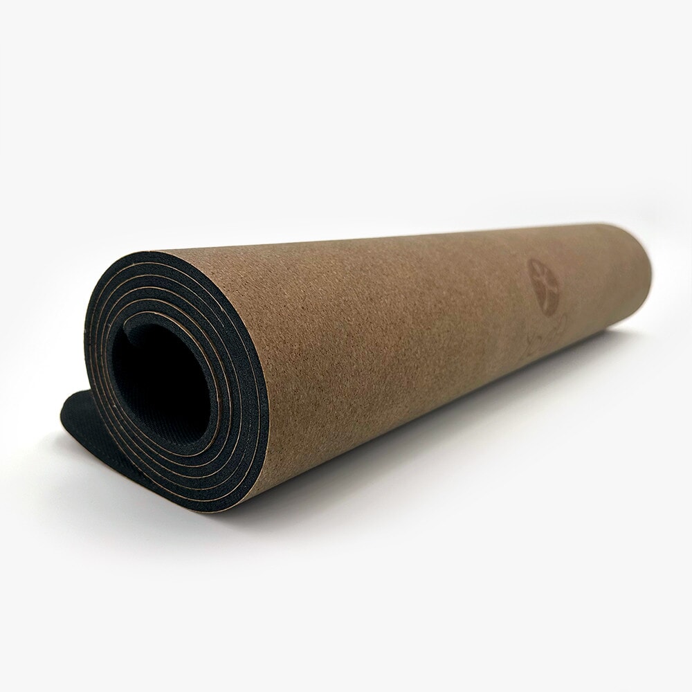 Yoga måtte i kork