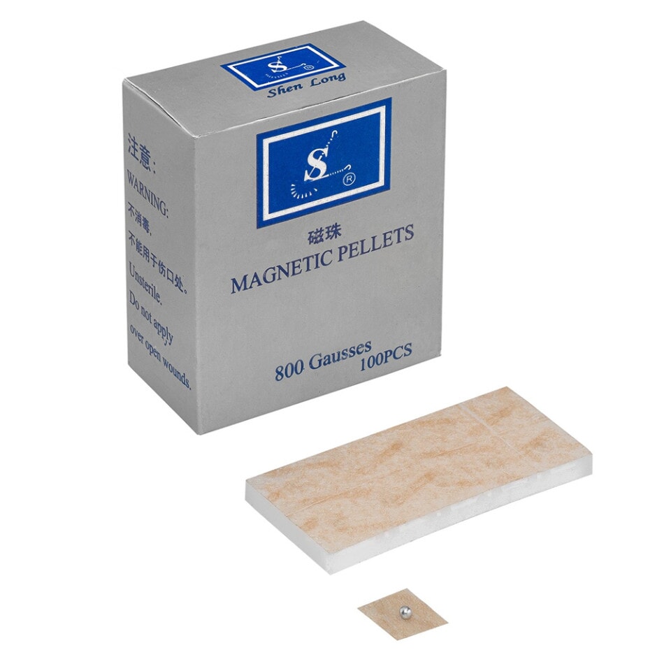 Magnetpreskugler (kugleplaster) til øret