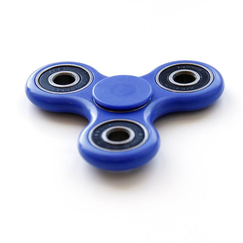 Fidget Spinner (Blå/Sort)