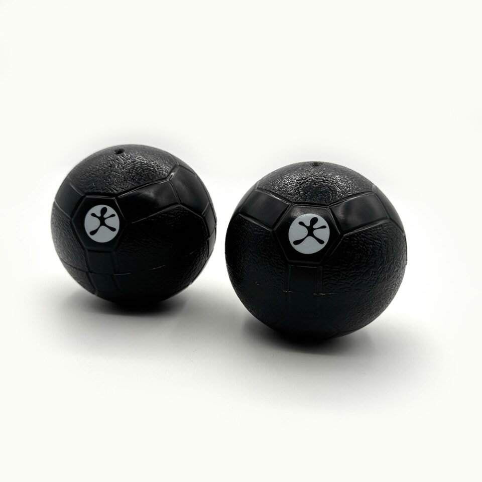 Sorte mini bolde (2 stk)