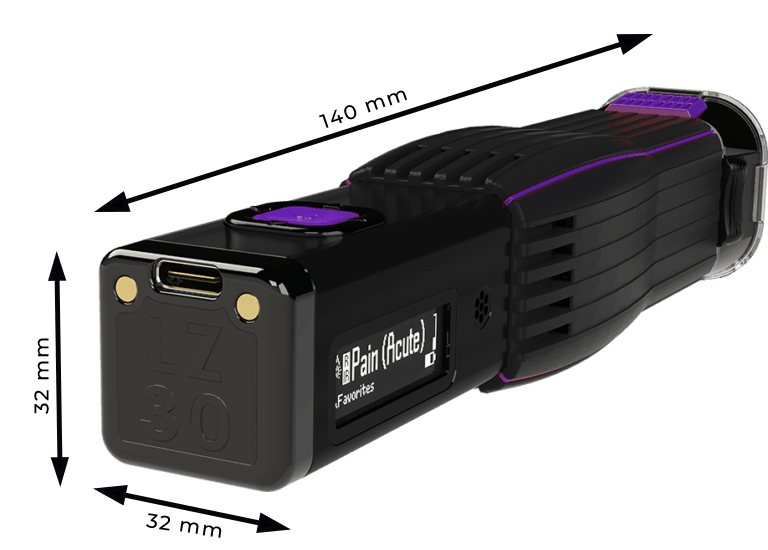 Avant laser st&oslash;rrelse